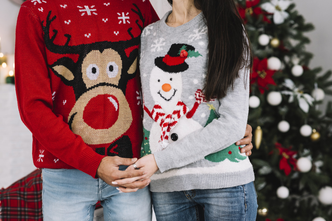 Weihnachts-Pullover fÃ¼r die Familie